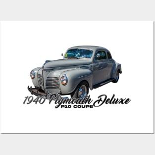 1940 Plymouth Deluxe P10 Coupe Posters and Art